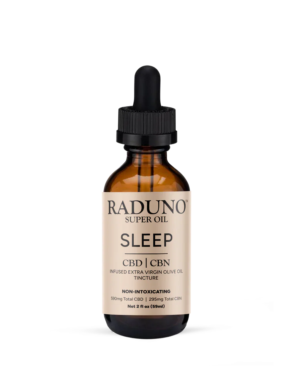 SLEEP - CBD | CBN Infused Extra Virgin Olive Oil Tincture - 4 Fl. Oz.