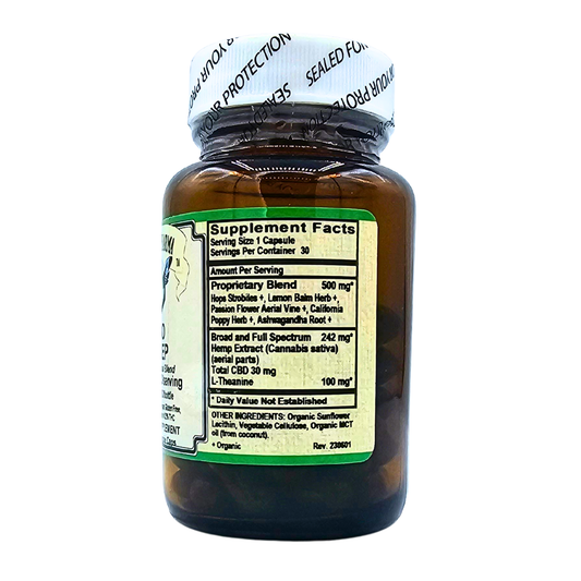 CBD Ache-Comfort - CBD + Herbal Blend - 30 Liquid Filled Capsules