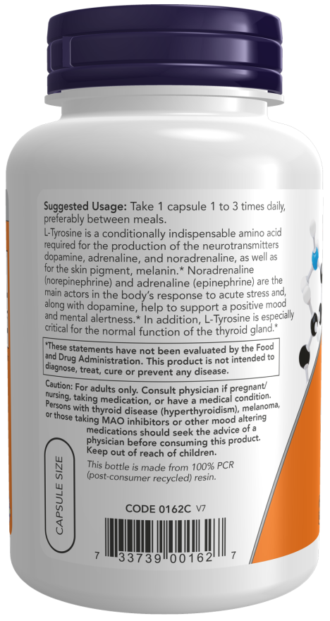 L-Tyrosine 500 mg Capsules