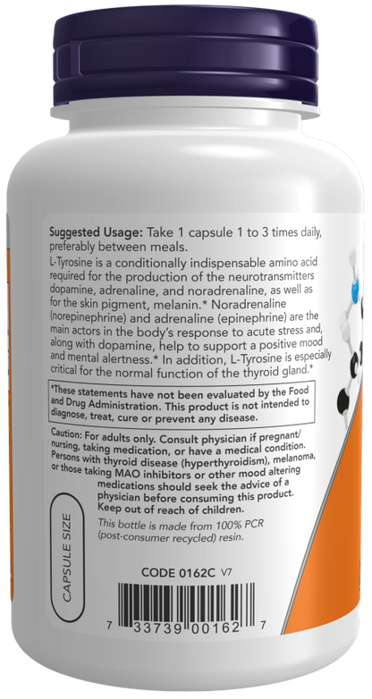 L-Tyrosine 500 mg Capsules