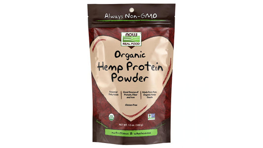 NOW ORGANIC HEMP PROTEIN 12 OZ