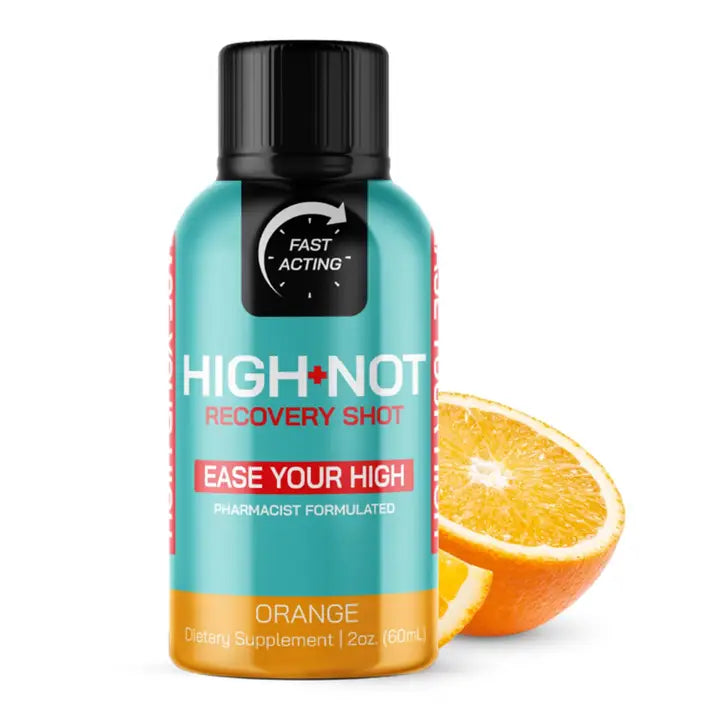 High-Not THC Recovery Shot - Regular Strength Orange