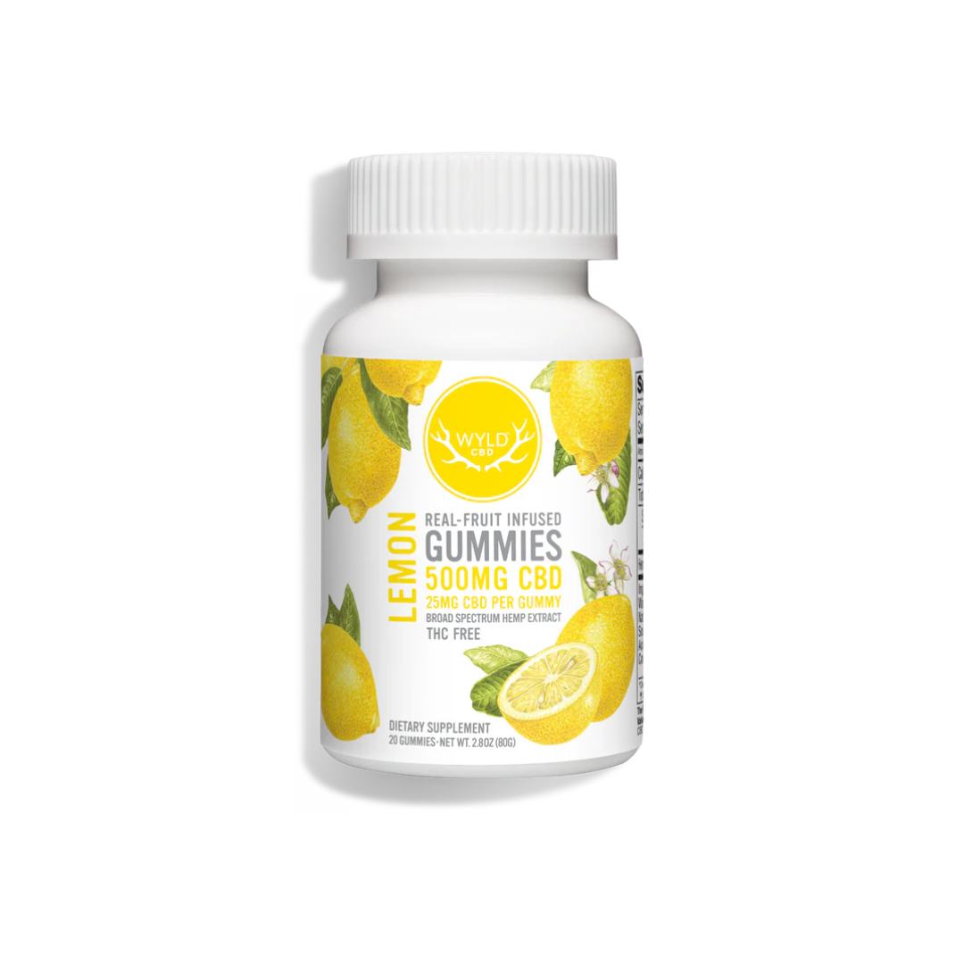 WYLD CBD Lemon Gummies 2.8 Oz