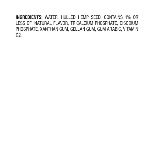 Pacific Foods Unsweetened Vanilla Hemp Milk, Plant Based Milk, 32 oz