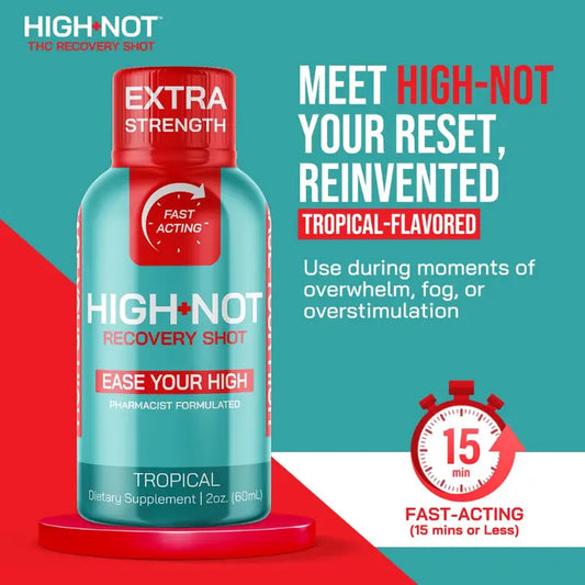 High-Not TCH Recovery Shot - Extra Strength, Tropical