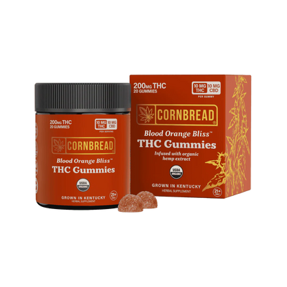 Cornbread Hemp CBD Gummies 10mg CBD/10mg THC