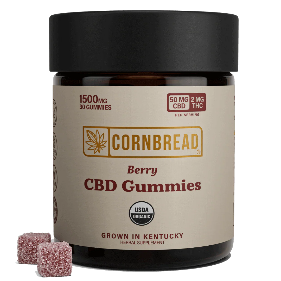 Cornbread Hemp Sleep CBD Berry Gummies 50mgCBD,2mgTHC