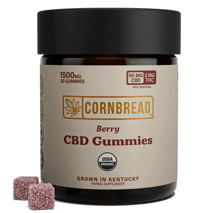 Cornbread Hemp Sleep CBD Berry Gummies 50mgCBD,2mgTHC