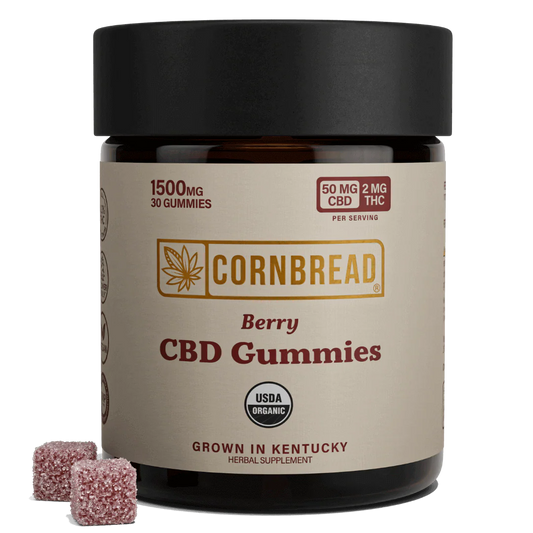 Cornbread Hemp Sleep CBD Berry Gummies 50mgCBD,2mgTHC