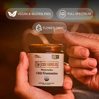 Cornbread Hemp CBD Gummies Watermelon Full Spectrum 30ct