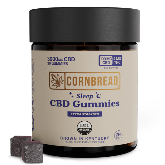 Corn Bread Extra Strength CBD Sleep Gummies,30 gummies