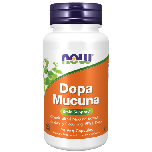Dopa Mucuna Veg Capsules-Mental Fitness/Mood Support-AlchePharma