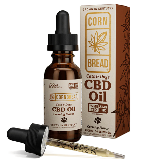 Cornbread Cats & Dogs CBD Oil (Corndog Flavor)