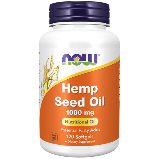 Hemp Seed Oil 1000 mg Softgels-Nutritional Oils-AlchePharma
