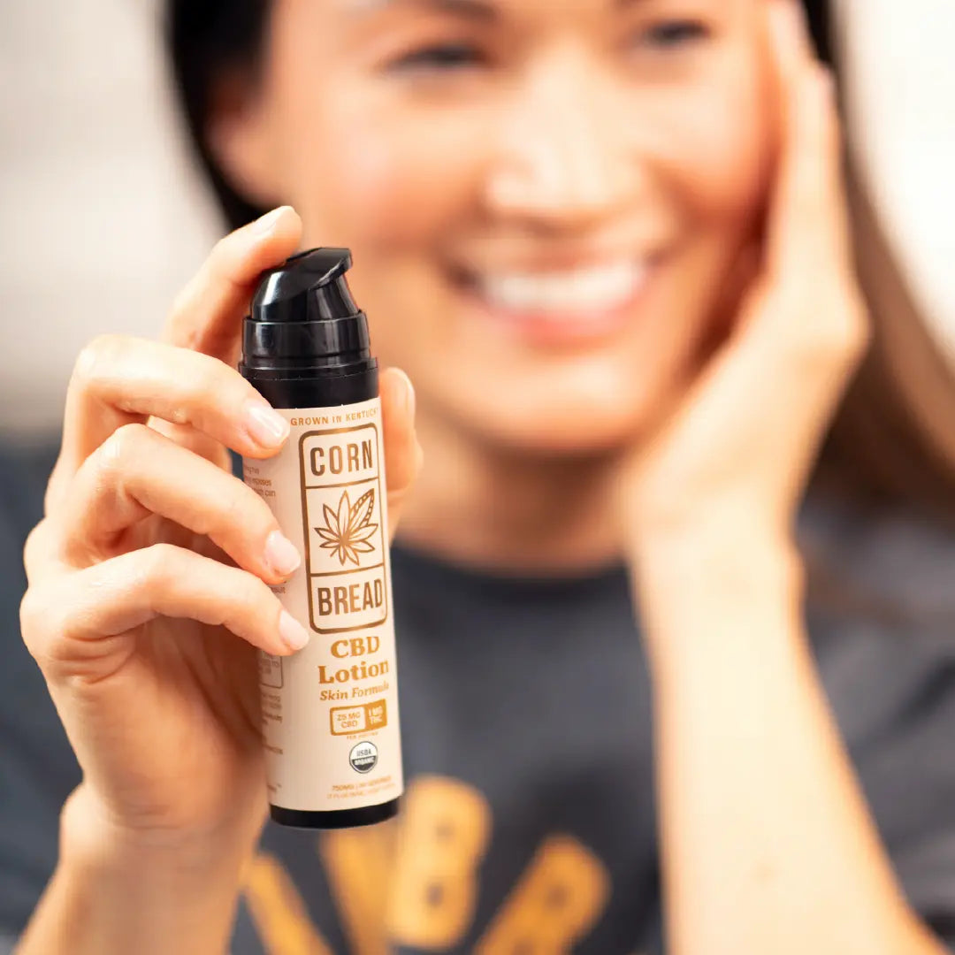 Cornbread Hemp CBD Lotion Skin Formula 25 to 1