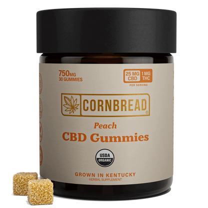 Cornbread Hemp CBD Gummies - Peach