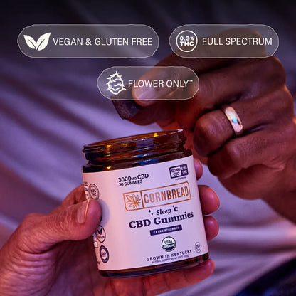 Cornbread Hemp Sleep CBD Gummies,30 gummies
