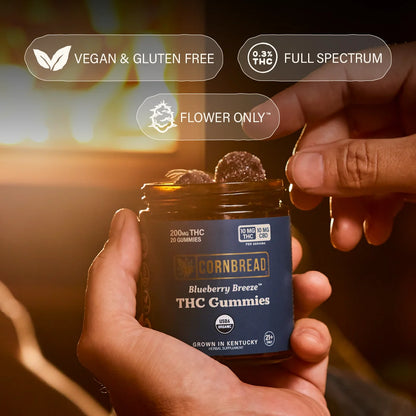 Cornbread Hemp CBD Gummies 10mg CBD/10mg THC