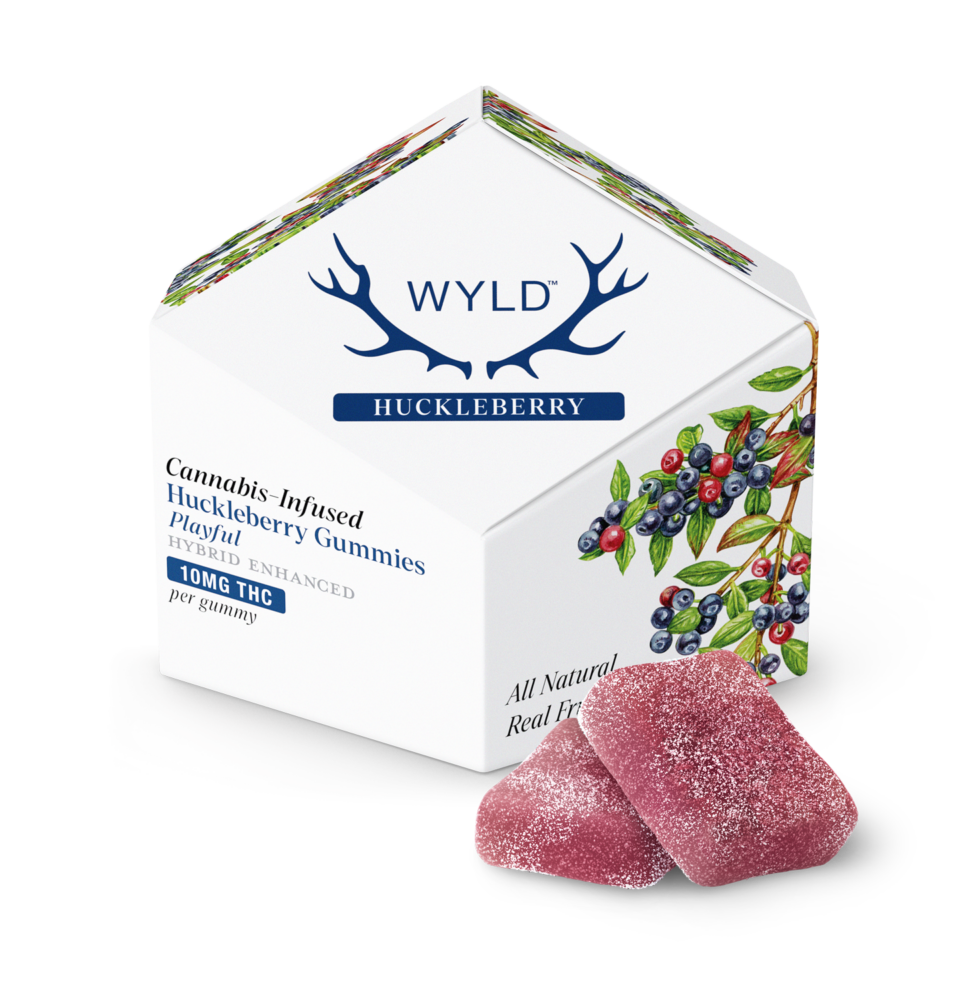 WYLD CBD GUMMIES HUCKLEBERRY