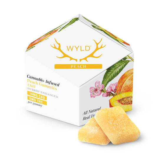 WYLD CBD+CBC GUMMIES PEACH 50MG