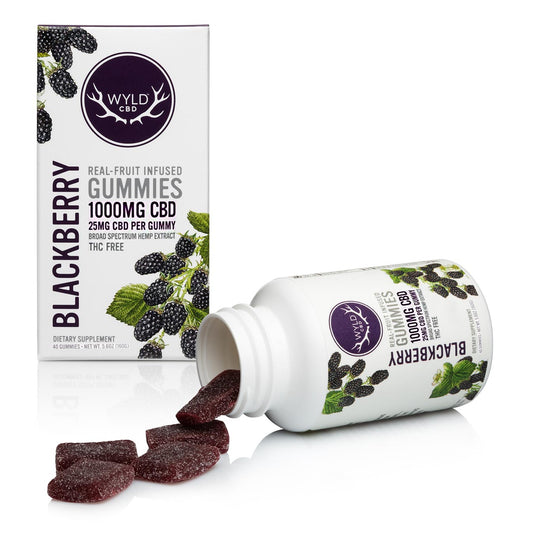 WYLD CBD Blackberry CBD Gummies