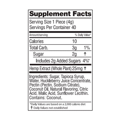 WYLD CBD Huckleberry CBD Gummies