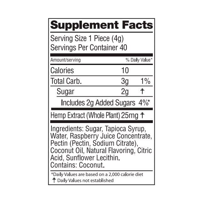 WYLD CBD-Raspberry CBD Gummies