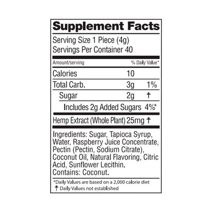 WYLD CBD-Raspberry CBD Gummies