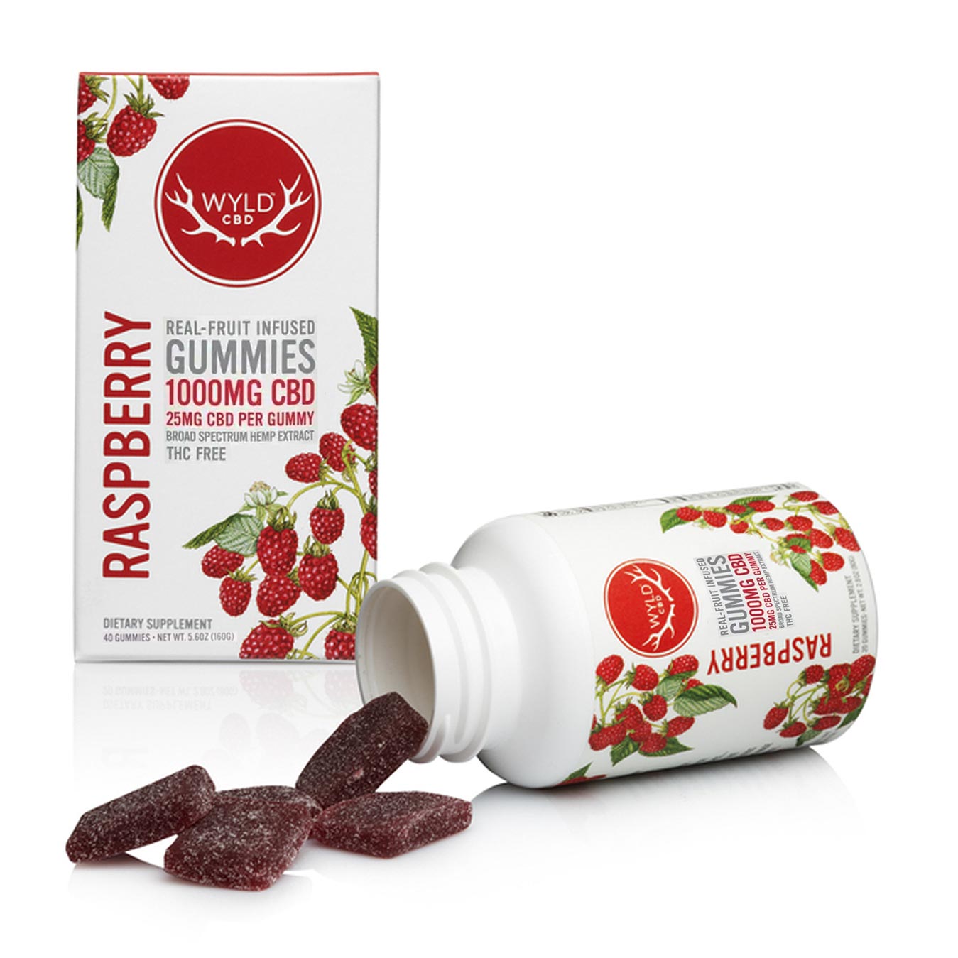 WYLD CBD-Raspberry CBD Gummies