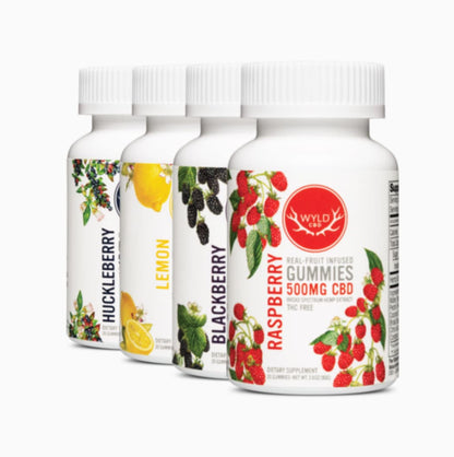 WYLD CBD Huckleberry CBD Gummies