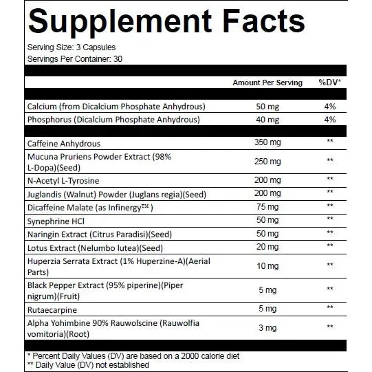bioAMP'd 90 Capsules - Nootropic Brain Fuel-Brain-AlchePharma