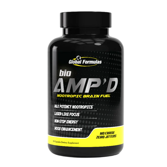 bioAMP'd 90 Capsules - Nootropic Brain Fuel-Brain-AlchePharma