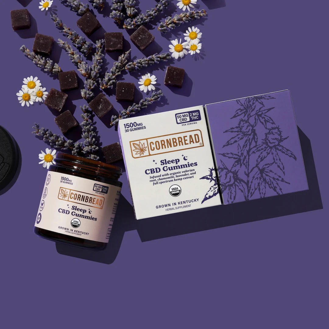 Cornbread Hemp Sleep CBD Gummies,30 gummies