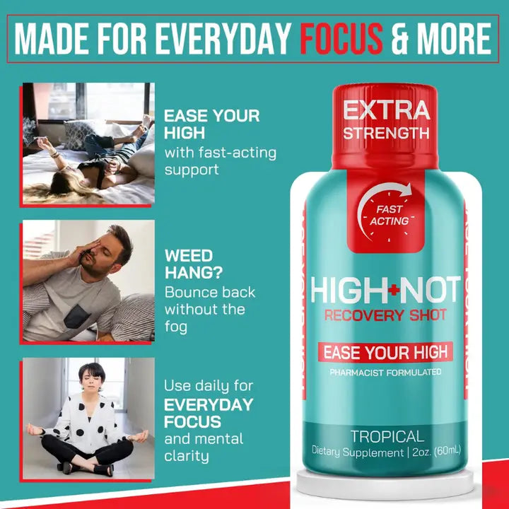 High-Not TCH Recovery Shot - Extra Strength, Tropical
