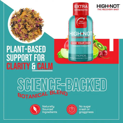 High-Not TCH Recovery Shot - Extra Strength, Tropical