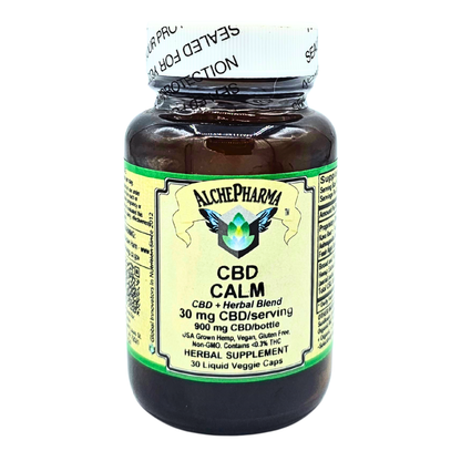 CBD Calm - CBD + Herbal Blend - 30 Liquid Filled Capsules