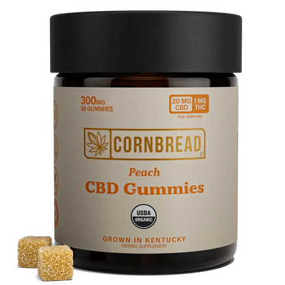 Cornbread Hemp CBD Gummies - Peach